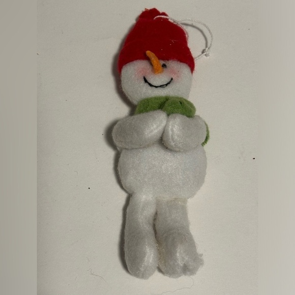 Large Collection of Stuffed Snowman Ornaments - Picture 3 of 16